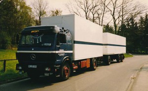 LKW Transport Anfang der 90er